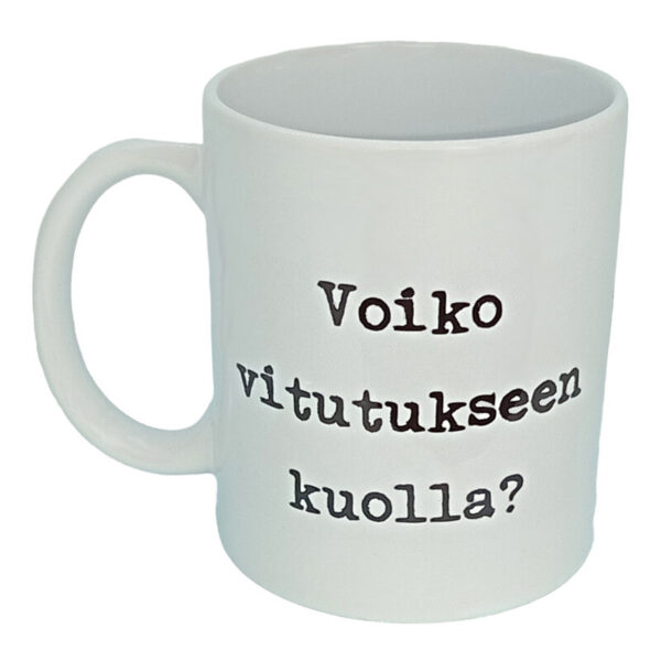 Tekstimuki - Voiko vitutukseen kuolla - Image 2