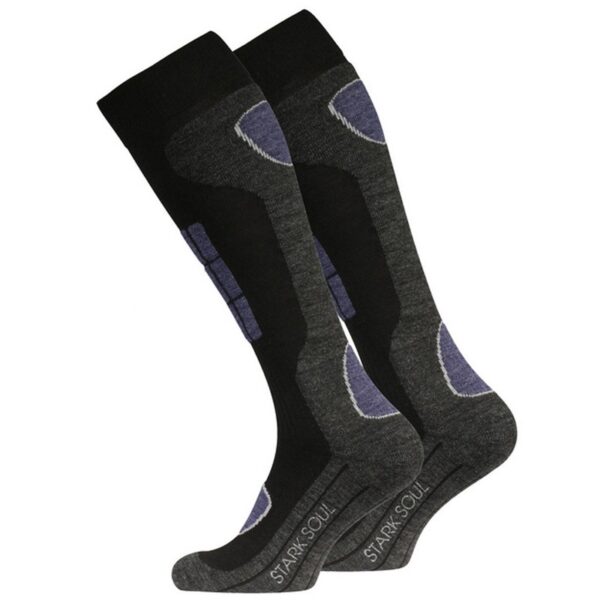 Hiihtosukka Stark Soul  Musta/sini 39-42