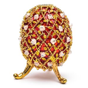 Emali/kultarasia Fabergé Timantit