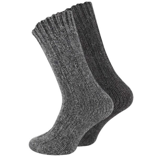 Norjalainen villasukka 2-nippu 43-46 - Image 2