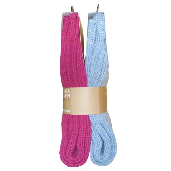 Alpakka-villasukka Pinkki/sin 39-42 - Image 3