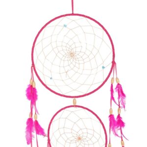Unisieppari 3-rengasta Pinkki 88 cm