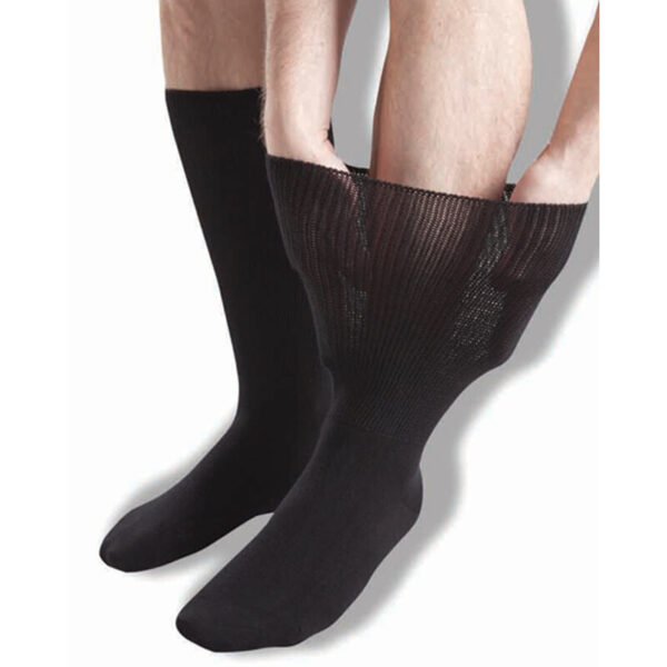 Turvonneet jalat (Edema) -sukat Musta 39-43 - Image 3