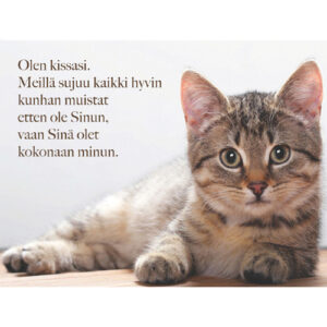 Olen kissa -magneetti
