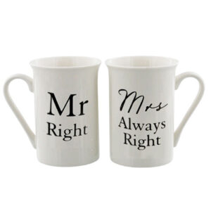 Tekstimukipari Mr. Right/Mrs. Always Right