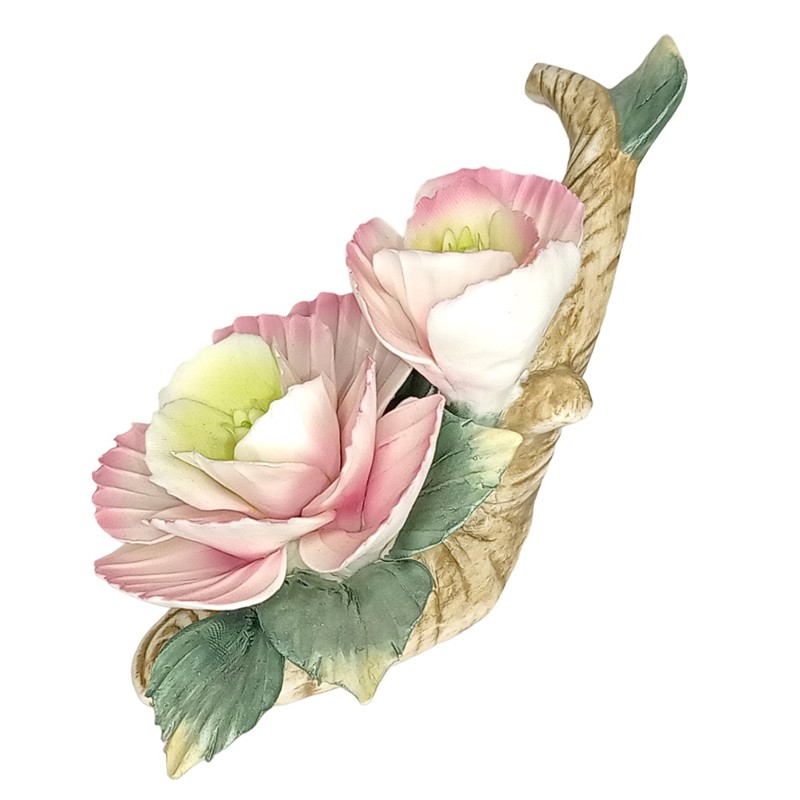 Posliini-omenankukka ja nuppu koko L - Image 2