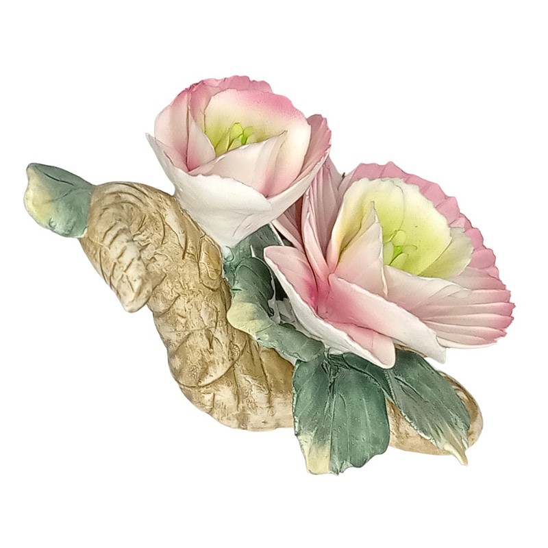 Posliini-omenankukka ja nuppu koko L - Image 3