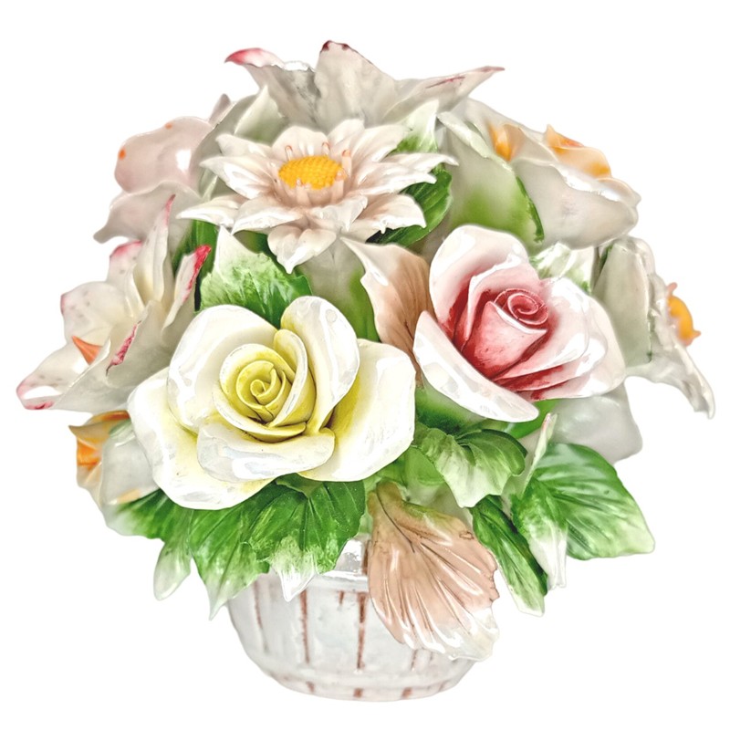 Posliini-kukkakimppu vadissa koko XL - Image 2