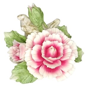 Posliini-neilikka ja nuppu koko L