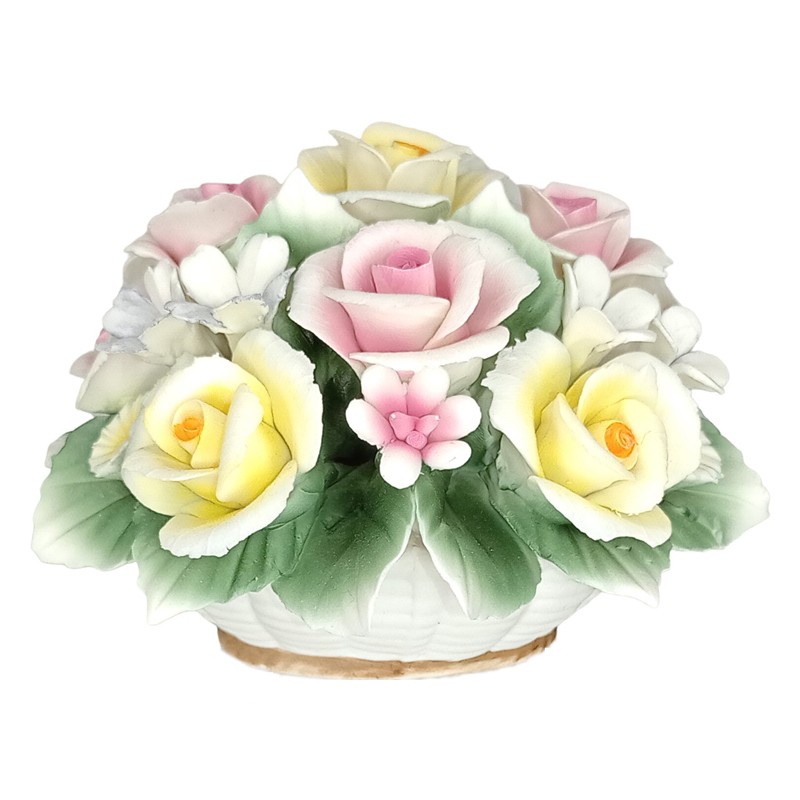 Posliini-ruusukimppu koko L - Image 3