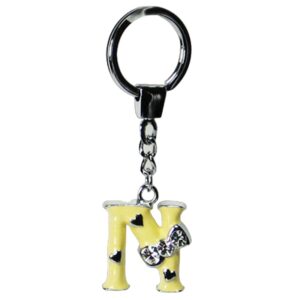 Avaimenperä N-kirjain emaloitu*