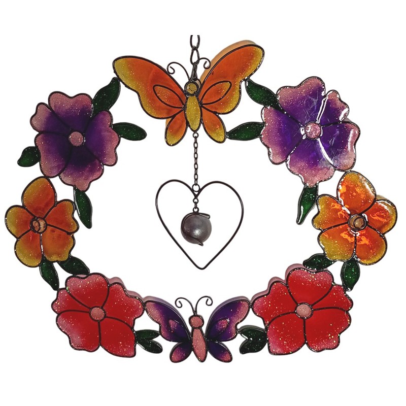 Kukkakranssi -tiffany