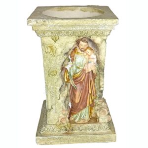 Jeesus ja lapsi-kynttilänjalka*