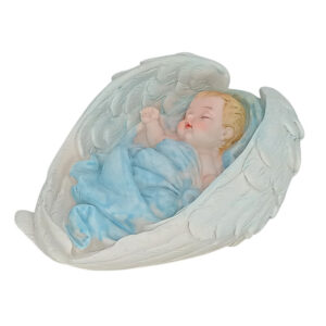 Lapsi siipien suojassa sininen