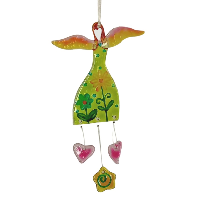 Riippuvat kukkaislasienkelit* - Image 2