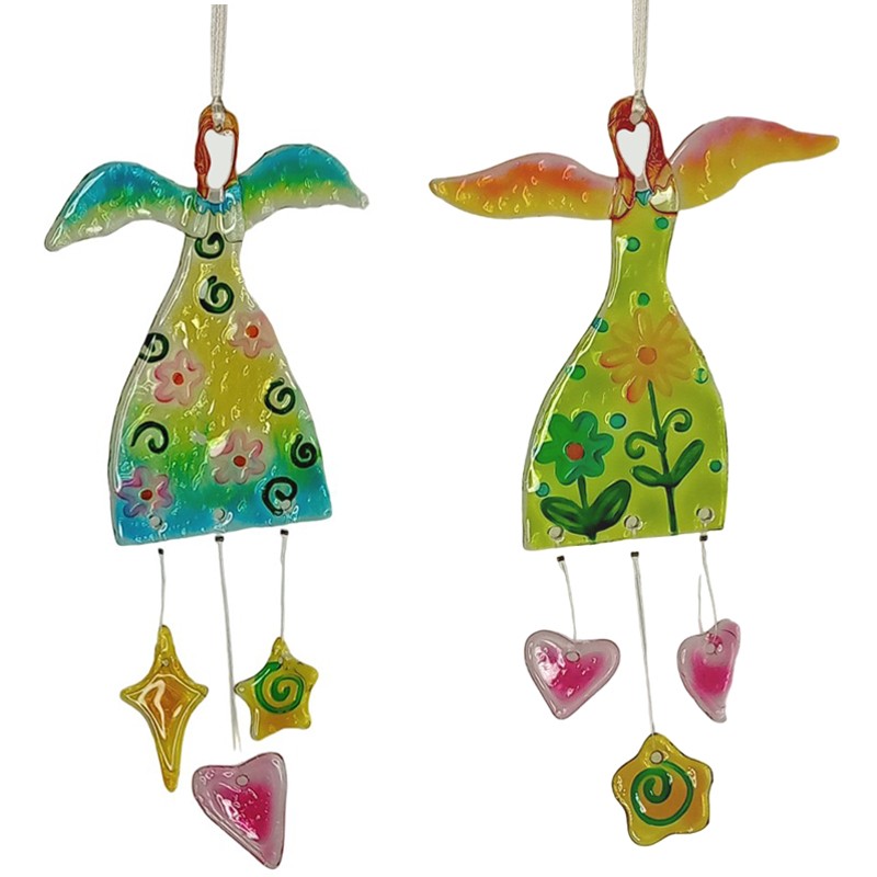 Riippuvat kukkaislasienkelit* - Image 3