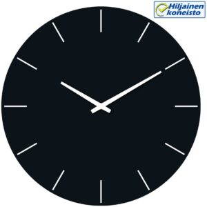 Seinäkello - Classic musta