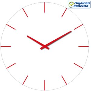 Seinäkello - Classic punainen