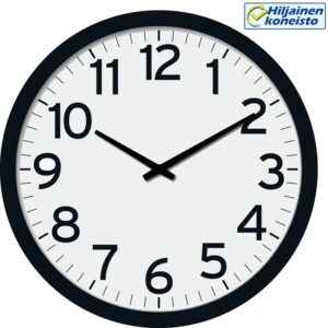 Seinäkello - Tempo musta