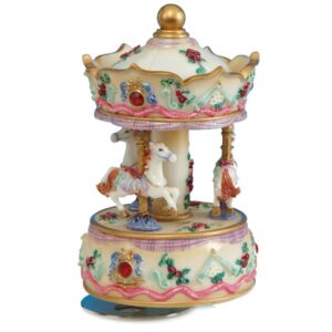 Karuselli-soittorasia Hevoset/timantit 15 cm