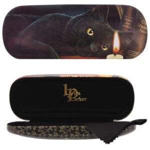 Silmälasikotelo - Musta kissa ja kynttilä