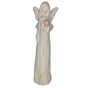 Enkeli kukka kädessä 29 cm