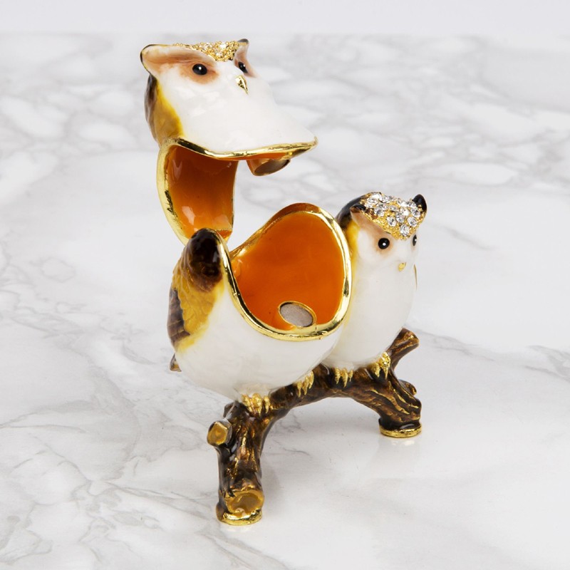 Emali/kultarasia Pöllö ja poikanen - Image 3