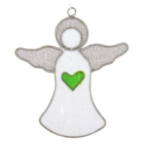 Tiffany enkeli Vihreä Sydän