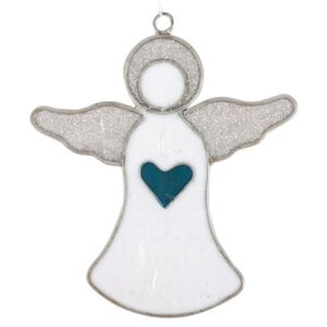 Tiffany enkeli Sininen Sydän
