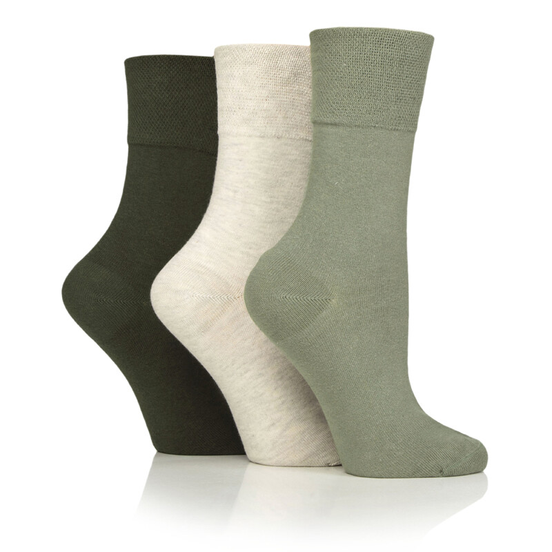 Diabetes-sukka 37-42 Murretut värit 3-nippu - Image 2