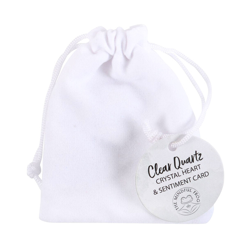 Sydän pussissa Kirkas kvartsi - Image 3