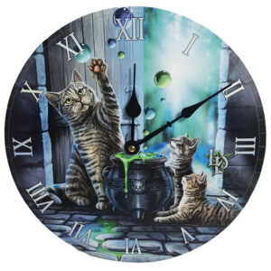Seinäkello - Harmaat kissat