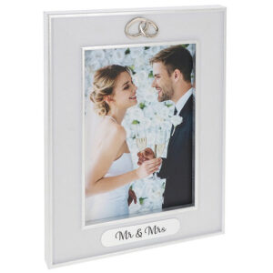 Mr. & Mrs. -kehys 13x18 cm