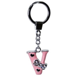 Avaimenperä V-kirjain emaloitu*