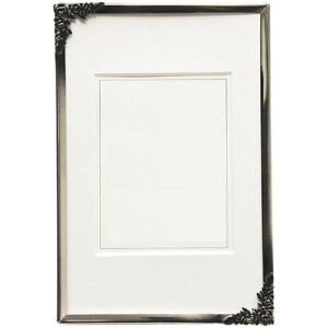 Ruusu-kehys hopea 18x24