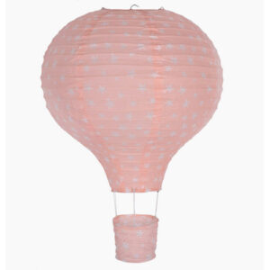 Kuumailmapallo -lampunvarjostin pinkki