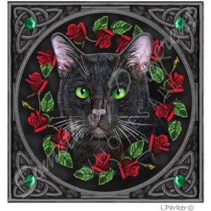 Kortti Musta kissa 13 x 13 cm*