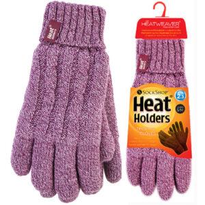 Heat Holders Lady sormikkaat lila M/L
