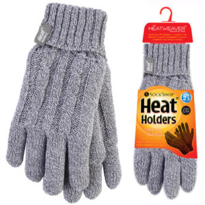 Heat Holders Lady sormikkaat harmaa M/L