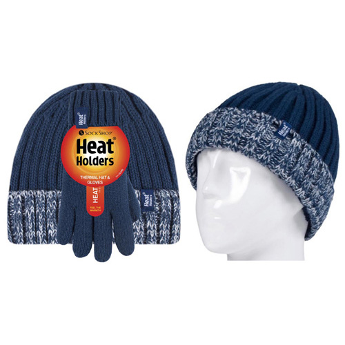 Pipo ja sormikkaat 7-10 vuotta Sininen