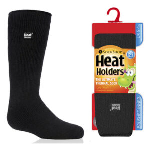 Lämpösukka 27-33 Musta Lasten koko