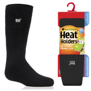 Lämpösukka 34-39 Musta Nuorten koko