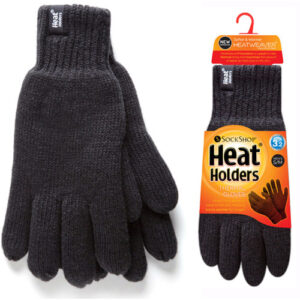 Heat Holders Men sormikkaat musta S/M
