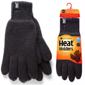Heat Holders Men sormikkaat musta L/XL