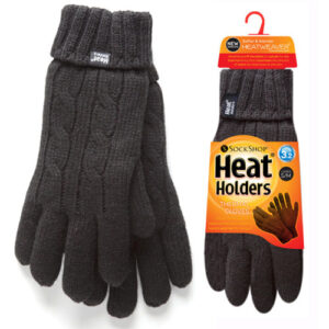 Heat Holders Lady sormikkaat musta S/M