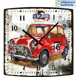 Seinäkello - Ralliauto