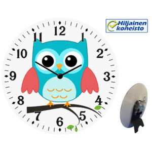 Seinä-/pöytäkello - Pöllö