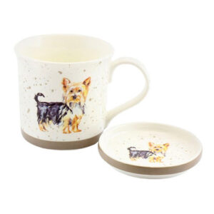 Koiramuki ja alunen Yorkie