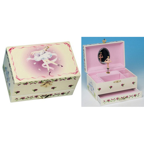 Koru-/soittorasia Ballerina 2-kerroksinen