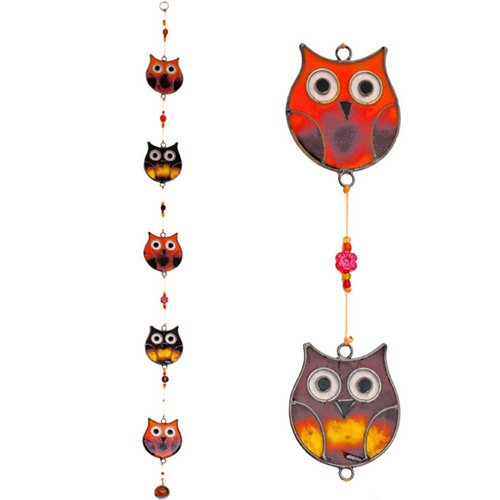 Pöllö -ketjuriipus tiffany